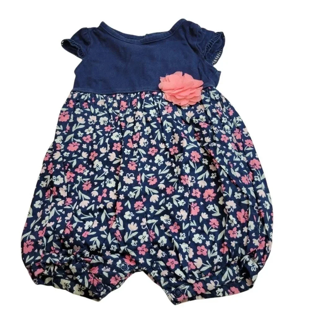 Carter's floral romper 9 months